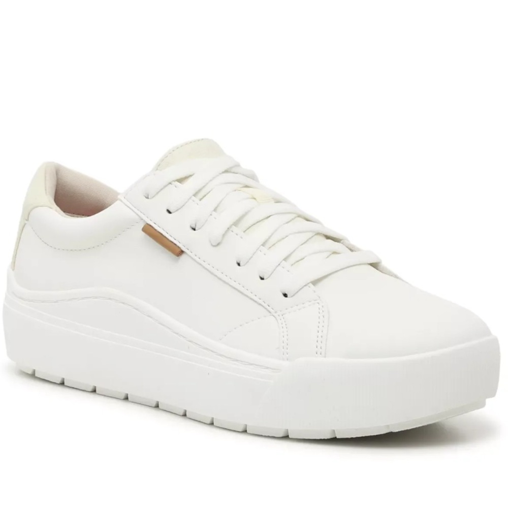 Dr. Scholl's Women's Cream Platform Sneakers